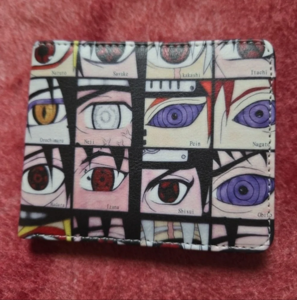 New Naruto anime manga leather wallet